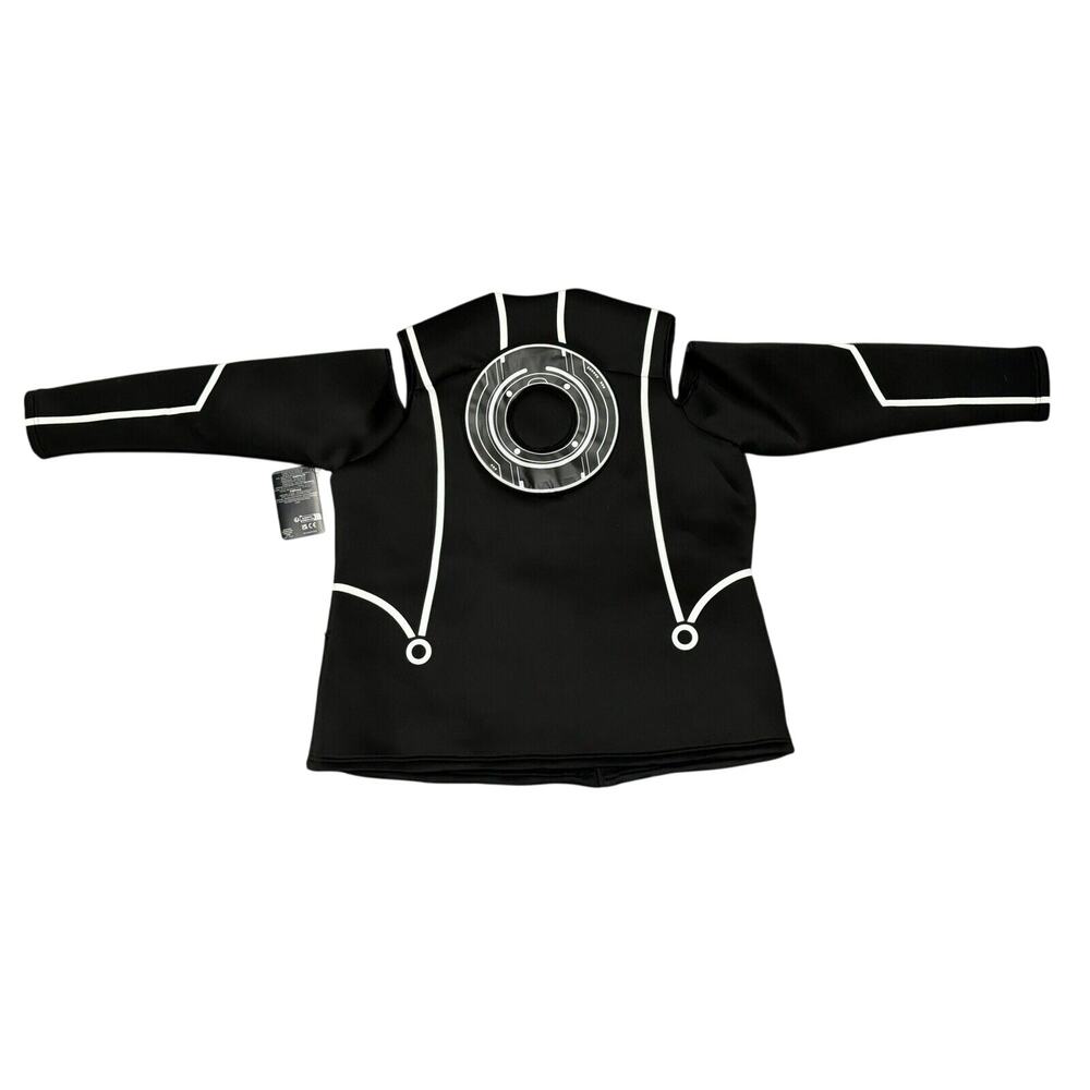 NEW Disney Tron Jacket Adult 1X Black Blue Lightcycle Run Light Up Costume